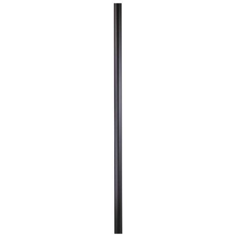 Wave Lighting 3590-BK Commercial 3" Round Aluminum Direct Burial Lamp Post in Black
